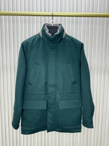 Мужская куртка Loro Piana зеленая Мужская куртка Loro Piana зеленая