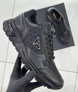 Мужские кроссовки Prada черные Мужские кроссовки Prada черные