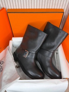 Женские ботильоны Hermes черные Женские ботильоны Hermes черные