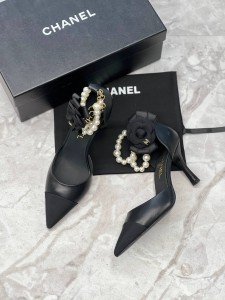 Женские туфли Chanel черные Женские туфли Chanel черные