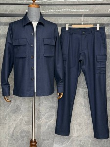 Мужской костюм Zegna синий Мужской костюм Zegna синий