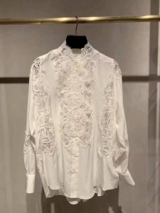 Женская рубашка Ermanno Scervino белая Женская рубашка Ermanno Scervino белая