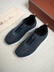 Мужские кроссовки на меху Loro Piana Мужские кроссовки на меху Loro Piana