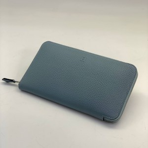 Мужской кошелек Hermes голубой Мужской кошелек Hermes голубой