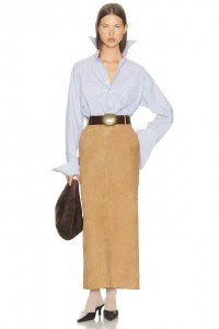 Женская замшевая юбка Elsa Hosk Женская замшевая юбка Elsa Hosk