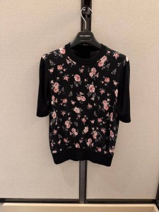 Женская трикотажная футболка Dolce&Gabbana Женская трикотажная футболка Dolce&Gabbana