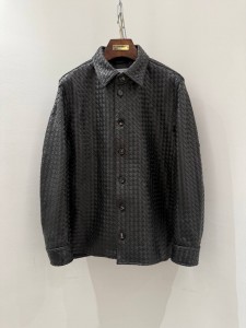 Мужская кожаная куртка Bottega Veneta Мужская кожаная куртка Bottega Veneta