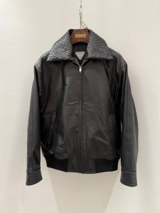 Мужская кожаная куртка Bottega Veneta Мужская кожаная куртка Bottega Veneta