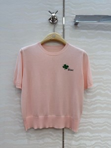 Женская трикотажная футболка Christian Dior Женская трикотажная футболка Christian Dior