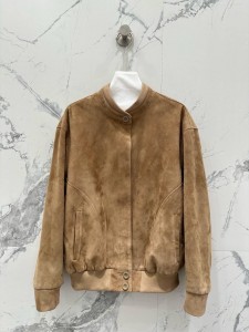 Женский замшевый бобмер The Row Женский замшевый бобмер The Row