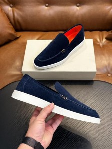 Мужские замшевые лоферы Santoni Мужские замшевые лоферы Santoni