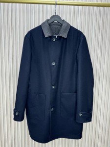 Мужское двухстороннее пальто Brunello Cucinelli Мужское двухстороннее пальто Brunello Cucinelli