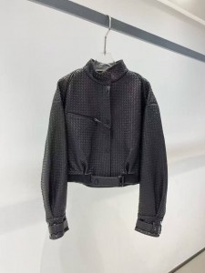 Женская кожаная куртка Bottega Veneta Женская кожаная куртка Bottega Veneta