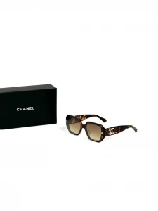 Солнцезащитные очки Chanel леопардовые Солнцезащитные очки Chanel леопардовые