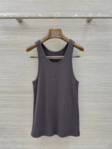 ЖЕНСКИЙ ТОП SAINT LAURENT СЕРЫЙ ЖЕНСКИЙ ТОП SAINT LAURENT СЕРЫЙ