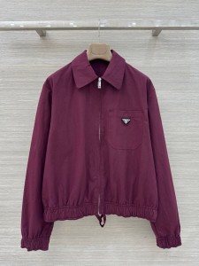 ЖЕНСКИЙ БОМБЕР PRADA ФИОЛЕТОВЫЙ ЖЕНСКИЙ БОМБЕР PRADA ФИОЛЕТОВЫЙ