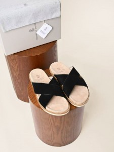 МУЖСКИЕ ШЛЕПАНЦЫ BRUNELLO CUCINELLI ЧЕРНЫЕ МУЖСКИЕ ШЛЕПАНЦЫ BRUNELLO CUCINELLI ЧЕРНЫЕ