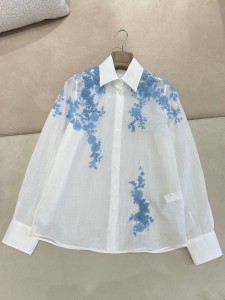 ЖЕНСКАЯ РУБАШКА ERMANNO SCERVINO БЕЛАЯ ЖЕНСКАЯ РУБАШКА ERMANNO SCERVINO БЕЛАЯ