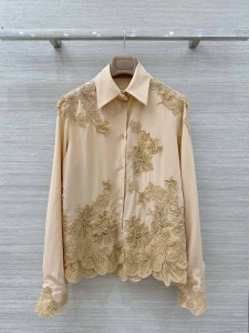 ЖЕНСКАЯ БЛУЗКА ERMANNO SCERVINO БЕЖЕВАЯ ЖЕНСКАЯ БЛУЗКА ERMANNO SCERVINO БЕЖЕВАЯ