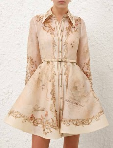 ЖЕНСКОЕ МИНИ ПЛАТЬЕ ZIMMERMANN БЕЖЕВОЕ ЖЕНСКОЕ МИНИ ПЛАТЬЕ ZIMMERMANN БЕЖЕВОЕ