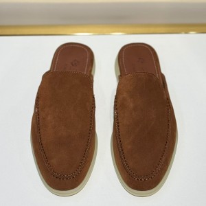 МУЖСКИЕ ЗАМШЕВЫЕ МЮЛИ LORO PIANA КОРИЧНЕВЫЕ МУЖСКИЕ ЗАМШЕВЫЕ МЮЛИ LORO PIANA КОРИЧНЕВЫЕ