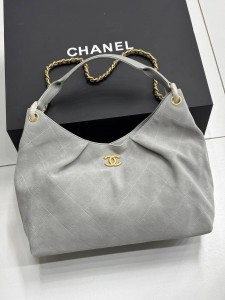 ЖЕНСКАЯ ЗАМШЕВАЯ СУМКА CHANEL СЕРАЯ ЖЕНСКАЯ ЗАМШЕВАЯ СУМКА CHANEL СЕРАЯ