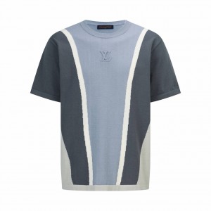 МУЖСКАЯ ТРИКОТАЖНАЯ ФУТБОЛКА LOUIS VUITTON МУЖСКАЯ ТРИКОТАЖНАЯ ФУТБОЛКА LOUIS VUITTON