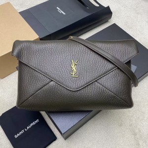 ЖЕНСКАЯ КОЖАНАЯ СУМКА SAINT LAURENT ХАКИ ЖЕНСКАЯ КОЖАНАЯ СУМКА SAINT LAURENT ХАКИ