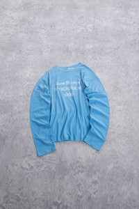ЛОНГСЛИВ ACNE STUDIOS STOCHOLM ГОЛУБОЙ ЛОНГСЛИВ ACNE STUDIOS STOCHOLM ГОЛУБОЙ