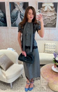 ЖЕНСКИЙ КОСТЮМ CHRISTIAN DIOR СЕРЫЙ ЖЕНСКИЙ КОСТЮМ CHRISTIAN DIOR СЕРЫЙ