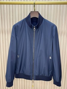 МУЖСКАЯ ДВУХСТОРОННЯЯ ВЕТРОВКА LORO PIANA СИНЯЯ МУЖСКАЯ ДВУХСТОРОННЯЯ ВЕТРОВКА LORO PIANA СИНЯЯ
