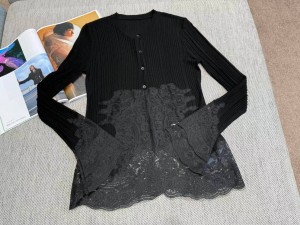 ЖЕНСКАЯ КОФТА ERMANNO SCERVINO ЧЕРНАЯ ЖЕНСКАЯ КОФТА ERMANNO SCERVINO ЧЕРНАЯ