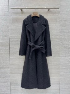 ЖЕНСКОЕ ШЕРСТЯННОЕ ПАЛЬТО MAX MARA ЧЕРНОЕ ЖЕНСКОЕ ШЕРСТЯННОЕ ПАЛЬТО MAX MARA ЧЕРНОЕ