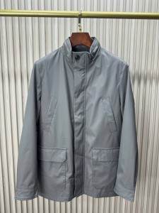 МУЖСКАЯ КУРТКА ZEGNA СЕРАЯ МУЖСКАЯ КУРТКА ZEGNA СЕРАЯ
