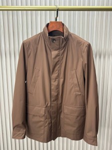 МУЖСКАЯ КУРТКА ZEGNA ШОКОЛАДНАЯ МУЖСКАЯ КУРТКА ZEGNA ШОКОЛАДНАЯ