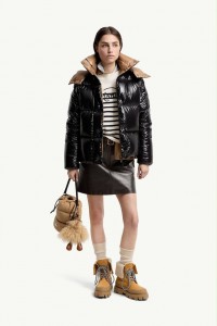 ЖЕНСКИЙ МИНИ ПУХОВИК MONCLER ЧЕРНЫЙ ЖЕНСКИЙ МИНИ ПУХОВИК MONCLER ЧЕРНЫЙ
