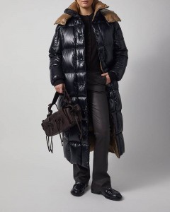 ЖЕНСКИЙ ПУХОВИК MONCLER ЧЕРНЫЙ ЖЕНСКИЙ ПУХОВИК MONCLER ЧЕРНЫЙ