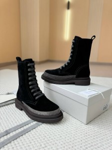 ЖЕНСКИЕ БОТИНКИ BRUNELLO CUCINELLI ЧЕРНЫЕ ЖЕНСКИЕ БОТИНКИ BRUNELLO CUCINELLI ЧЕРНЫЕ