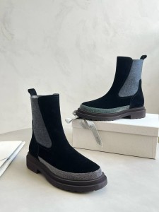 ЖЕНСКИЕ БОТИНКИ BRUNELLO CUCINELLI ЧЕРНЫЕ ЖЕНСКИЕ БОТИНКИ BRUNELLO CUCINELLI ЧЕРНЫЕ