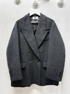 ЖЕНСКОЕ МИНИ ПАЛЬТО MAISON MARGIELA СЕРОЕ ЖЕНСКОЕ МИНИ ПАЛЬТО MAISON MARGIELA СЕРОЕ