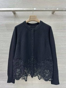 ЖЕНСКИЙ КАШЕМИРОВЫЙ КАРДИГАН ERMANNO SCERVINO ЧЕРНЫЙ ЖЕНСКИЙ КАШЕМИРОВЫЙ КАРДИГАН ERMANNO SCERVINO ЧЕРНЫЙ