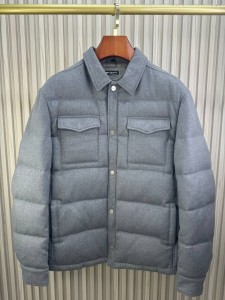 МУЖСКИЙ КАШЕМИРОВЫЙ ПУХОВИК KITON СЕРЫЙ МУЖСКИЙ КАШЕМИРОВЫЙ ПУХОВИК KITON СЕРЫЙ