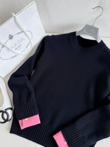 ЖЕНСКИЙ СВИТЕР PRADA СИНИЙ ЖЕНСКИЙ СВИТЕР PRADA СИНИЙ