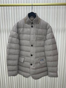 МУЖСКОЙ КАШЕМИРОВЫЙ ПУХОВИК KITON СЕРЫЙ МУЖСКОЙ КАШЕМИРОВЫЙ ПУХОВИК KITON СЕРЫЙ