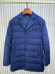 МУЖСКОЙ КАШЕМИРОВЫЙ СИНИЙ ПУХОВИК KITON МУЖСКОЙ КАШЕМИРОВЫЙ СИНИЙ ПУХОВИК KITON