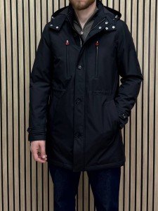 МУЖСКАЯ ЧЕРНАЯ ПАРКА KITON МУЖСКАЯ ЧЕРНАЯ ПАРКА KITON