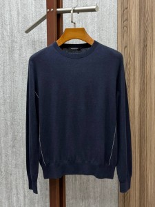 МУЖСКОЙ КАШЕМИРОВЫЙ СИНИЙ СВИТЕР ZEGNA МУЖСКОЙ КАШЕМИРОВЫЙ СИНИЙ СВИТЕР ZEGNA