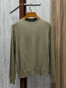 МУЖСКОЙ КАШЕМИРОВЫЙ ХАКИ СВИТЕР ZEGNA МУЖСКОЙ КАШЕМИРОВЫЙ ХАКИ СВИТЕР ZEGNA
