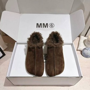 ЖЕНСКИЕ ЗАМШЕВЫЕ МЮЛИ MAISON MARGIELA ШОКОЛАДНЫЕ ЖЕНСКИЕ ЗАМШЕВЫЕ МЮЛИ MAISON MARGIELA ШОКОЛАДНЫЕ