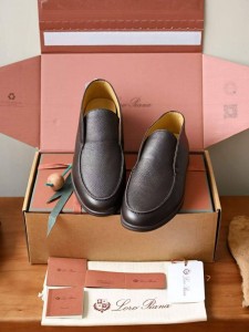 МУЖСКИЕ КОЖАНЫЕ БОТИНКИ LORO PIANA ШОКОЛАДНЫЕ МУЖСКИЕ КОЖАНЫЕ БОТИНКИ LORO PIANA ШОКОЛАДНЫЕ